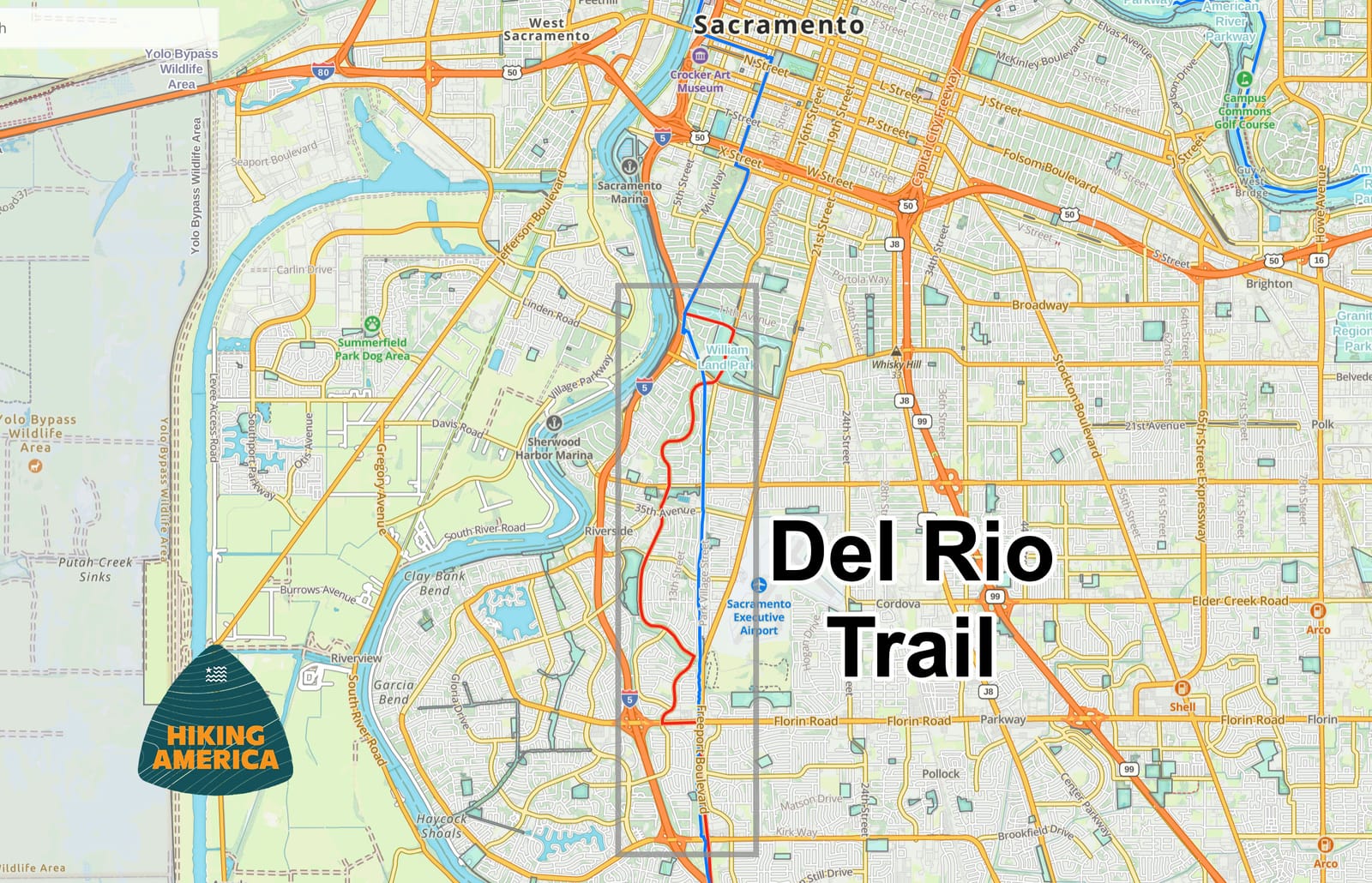 Del Rio Trail: Sacramento’s New Shortcut Along The American Discovery Trail