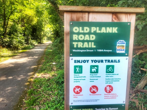 Old Plank Road Trail Update: Safer Routes and Navigation Improvements to the American Discovery Trail