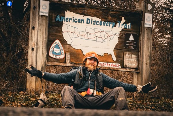 5,233 Miles and Counting: Leif Olson's Epic Journey on the American Discovery Trail 🥾